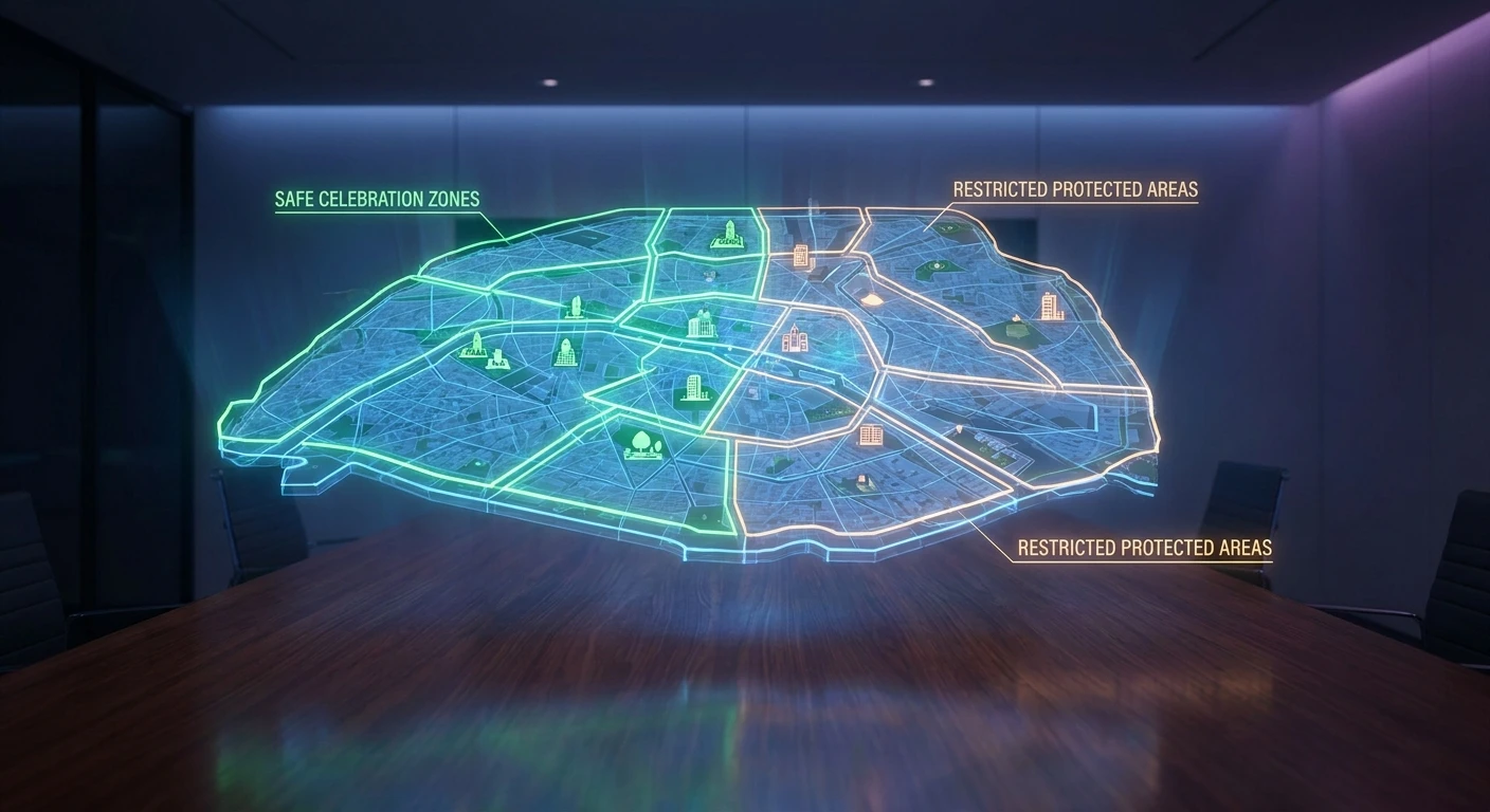 Zákaz pyrotechniky mapa: Průvodce a zóny